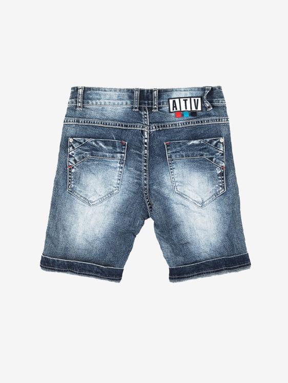 Picture of BJ057 BOYS DENIM JEANS BERMUDA